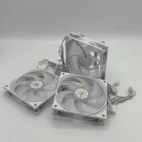 Tl-p12w-s Thermalright White 120mm Argb Pwm Case Fans 3-pack 2000 Rpm