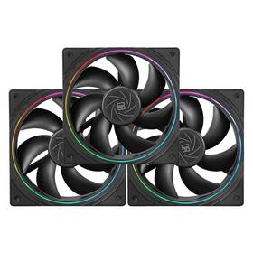 Tl-s12 Thermalright Cpu Fan Case Cooler Pwm Fine Aperture Light Effect 4