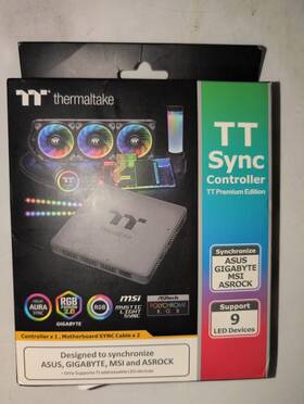 Thermaltake 711246871533 Tt Sync Sata Powered 9 Port Addressable Led Controller Premium Editi