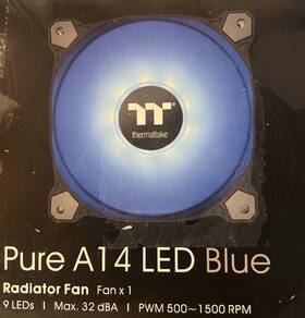 Thermaltake 713227526357 Pure A12 Led Blue Radiator Fan