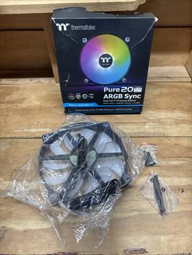 1fan Thermaltake 841163006627 Argb Pure 20 Sync Fan Tt Premium Edition Pack Pc