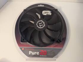 Thermaltake 841163054437 New - 200mm Fan Pure 20 Series Black 200x30mm High Airflow Case