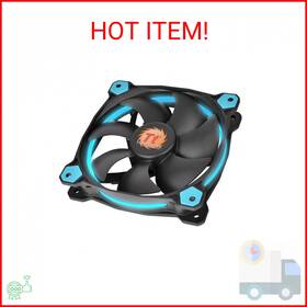 Thermaltake 853704001084 Riing 12 Series Blue High Static Pressure 120mm Circular Led Ring Ca