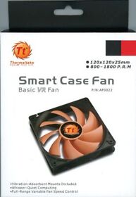 Af0022 Thermaltake Variable Speed Smart Case Fan For Desktop Boxed New