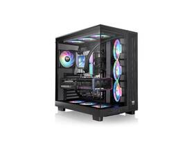 Ca-11e-00m1wn-00 Thermaltake View 380 Xl Tg Argb 4x120mm Lite Fans Included 360mm Radiator