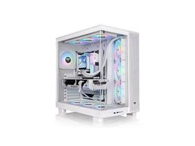 Ca-11e-00m6wn-00 Thermaltake View 380 Xl Tg Argb 4x120mm Lite Fans Included 360mm Radiator