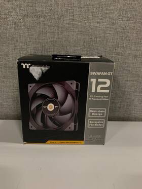 Cl-f155-pl12bl-a Thermaltake Swafan Gt12 120mm Cooling Fan