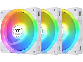 Cl-f169-pl12sw-a Thermaltake Swafan Ex 12 Argb Pc Cooling Fan White 3-fan 500-2000 Rpm Read Desc