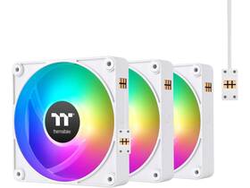 Cl-f195-pl14sw-a Thermaltake Ct140 Ex Argb Reverse Pc Cooling Fan White 3-fan Pack Magnetic