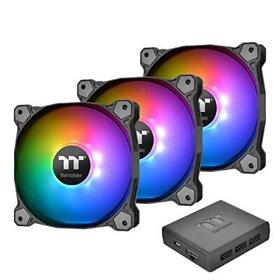 Thermaltake Pure Plus 14 Led Rgb Quiet Radiator Case Fan Tt Premium Edition