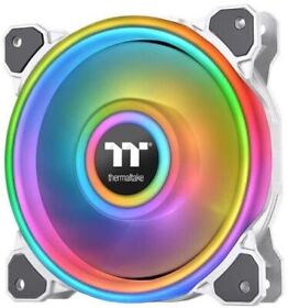Thermaltake Riing Quad 120mm Fan Tt Premium Edition D-rgb White