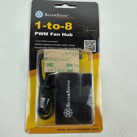 Sst-cpf04 Thermaltake Silverstone 1 To 8 Pwn Fan Hub Model - F43