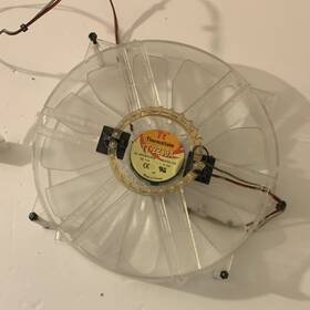 A22030l12s Thermaltake Tt-2230a Brushless Clear 12v 4-pin Case Fan Plastic