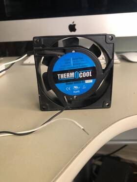 G8025-a1 Thermocool New Axial Fan 80mm 19-23cfm 110 Volt 12w