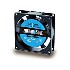 G8025has Thermocool Cooling Fan 100/125v 80mm X 25mm 3.15 Inch 0.98 19/23cfm