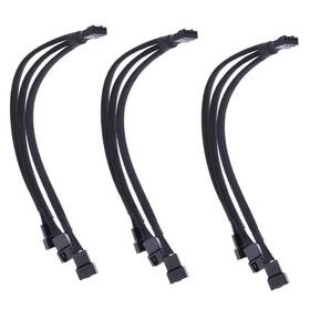 Thtrht 749877657701 3 Pack Fan Splitter 4 Pin Cable Way Adapter Pwm 1 To Extender Hub Extensi