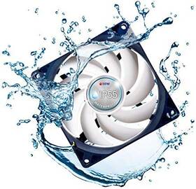 Ip55 Titan 260153570775 12v Dc Waterproof/dustproof Case Cooling Fan 140mm 2 Pack