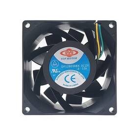 Df128038bx-pwmg Top Motor Dynatron 80mm X 38mm Ball Bearing Pwm Fan 4pin