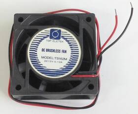 Ts162m Toptek 60mm 12v Dc Brushless Computer Fan Cooling Motor And Case Assembly
