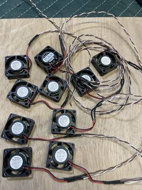 D25m05p-1 Toshiba D25m05p1 10 Pcs 25x25x10mm Cooling Fan