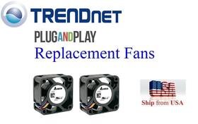 Tl2-f7120 Trendnet 2 Pack Replacement Fans For