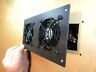 Tsu-8015-05 Dual Cooling Fan Panel For Enclosures Cabinets Home Entertainment Centers