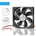 Uaeltpcfan3pin120 Pc Case Fan Silent Cooling Fans Mainboard Quiet