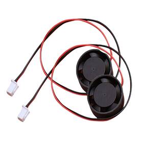 2510 Ucckeyi 714855719948 2pcs Dc 5v Mini Brushless Cooling Fan 800rpm Quiet Large Air Volume
