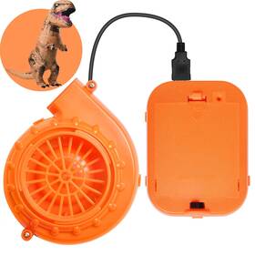 Uderwarb 975473738511 Inflatable Costume Fan Replacement Mini Blower Dinosaur Pump For Inflata