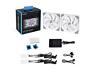 Uf-sl140-2w Lian Li Uni Fan White With Controller