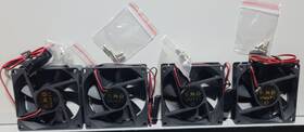 Ultra 022769318783 80mm Case Fans 4 Pack
