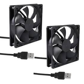 12025 Umlife 313045053079 2pack 120mm 5v Usb Computer Pc Fan Brushless 120x