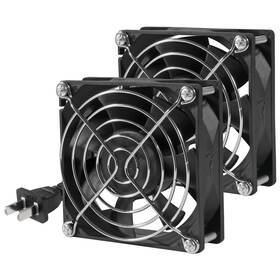 Umlife 687117712622 80mm Ec Axial Fan 2pack 110v 220v 240v 2800rpm Dual Ball Bearing Cooling