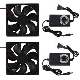 Umlife 701715435568 2pcs Blower Cooling Fan 120x25mm 110v 220v Ac Powered Dual-ball B