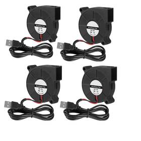 5015 Umlife 701715435575 4pcs Usb 5v Blower Cooling Fan 50mm X 15mm For