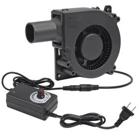Um-11625 Umlife 120mm 12v Bbq Blower Fan X 32mm Dual Ball With 110v - 2