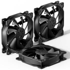 12bk4-3 Uphere 3-pack Pwm 4pin Long Life Computer Case Fan 120mm Cooling For Comput