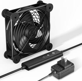 Uphere 313052226206 120x25mm Computer Fan Ac/dc 12v 5-speed For Router Mining Server Cooling