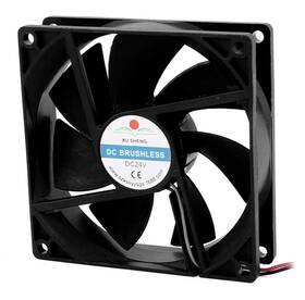 A16032900ux1695 Uxcell 602451637134 4 Pack - Dc 24v 90mmx90mmx25 Mm 7 Vanes Pc
