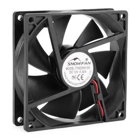 A17070300ux0380 Uxcell 92mm X 25mm 12v Dc Cooling Fan Long Life Sleeve -