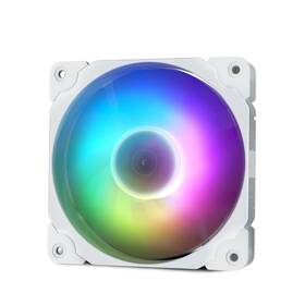 Vetroo 769773761227 Pc Case Fan 120mm White High Airflow 5v 3-pin Argb And 4-pin Pwm Chassis Cpu C