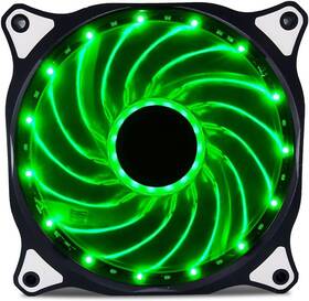 Vt-cp-fan-v120gn Vetroo 120mm Green 15-leds Cooling Fan For Computer Pc Cases Cpu