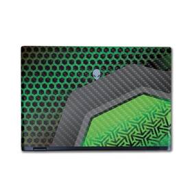 Cf-alwm16r224 Vision Signs & Graphics F-hex Carbon Fiber Laptop Skin Compatible With Alienware M16 R2 2024 - Hex Green