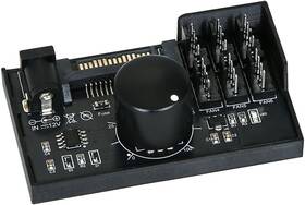 Fan-k11 Vorzokispl 12v 4-pin Pwm Fan Controller 6 Pc Fans Supported Speed Adapter Hub For