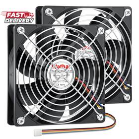 Wathai 313041018041 120mm X 25mm 4pin 12v Computer Case Fan Dc Brushless Cooling High Spe