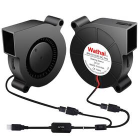 5015 Wathai 313111625681 50mm X 15mm Usb Blower Fan 5v Brushless Cooling Fans With Variable S