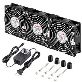 360mm-fan Wathai 120mm X 38mm 360mm Computer Fan With Ac Plug Powerful Exhaust Varia