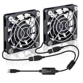 Wathai 702334355954 2 Packs 60mm X 10mm Usb Fan 5v Dc Brushless Cooling