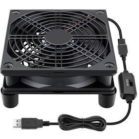 Wathai 702334356616 Cooling Case Fan For Receiver Dvr Xbox Tv Box Router 120mm X 25mm 5v Usb Power