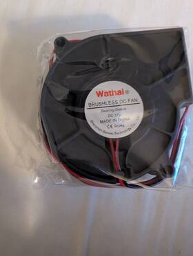 7530s12v2p Wathai Dc Centrifugal Fan 12v 75mm X 30mm Brushless Cooling Turbo Blower